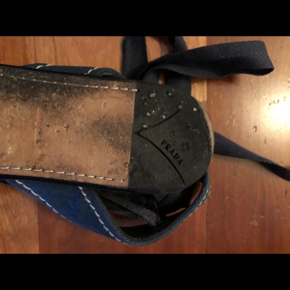 Prada Flats with Ribbon Laces - Picture 6 of 8